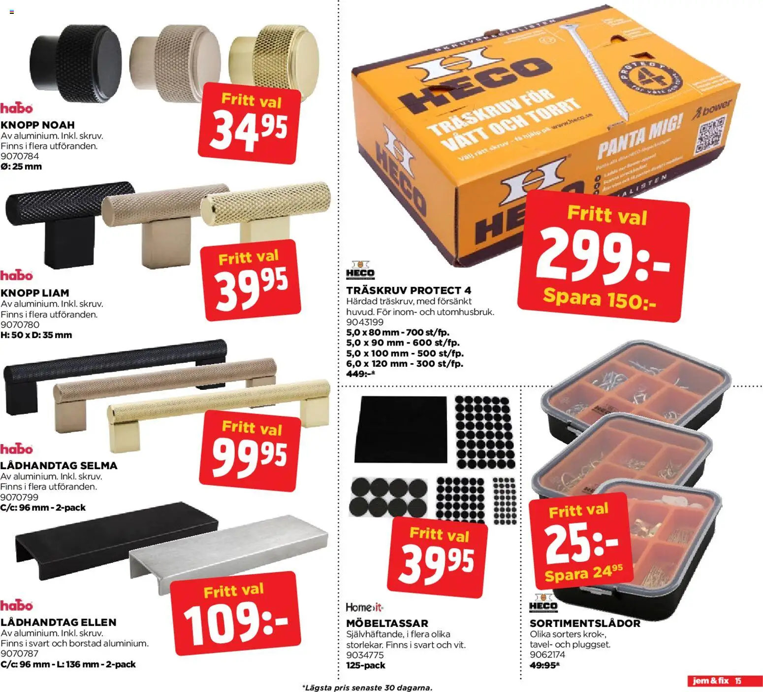 Jem & Fix reklamblad aktuell från 19.01.2026 | Sida: 15