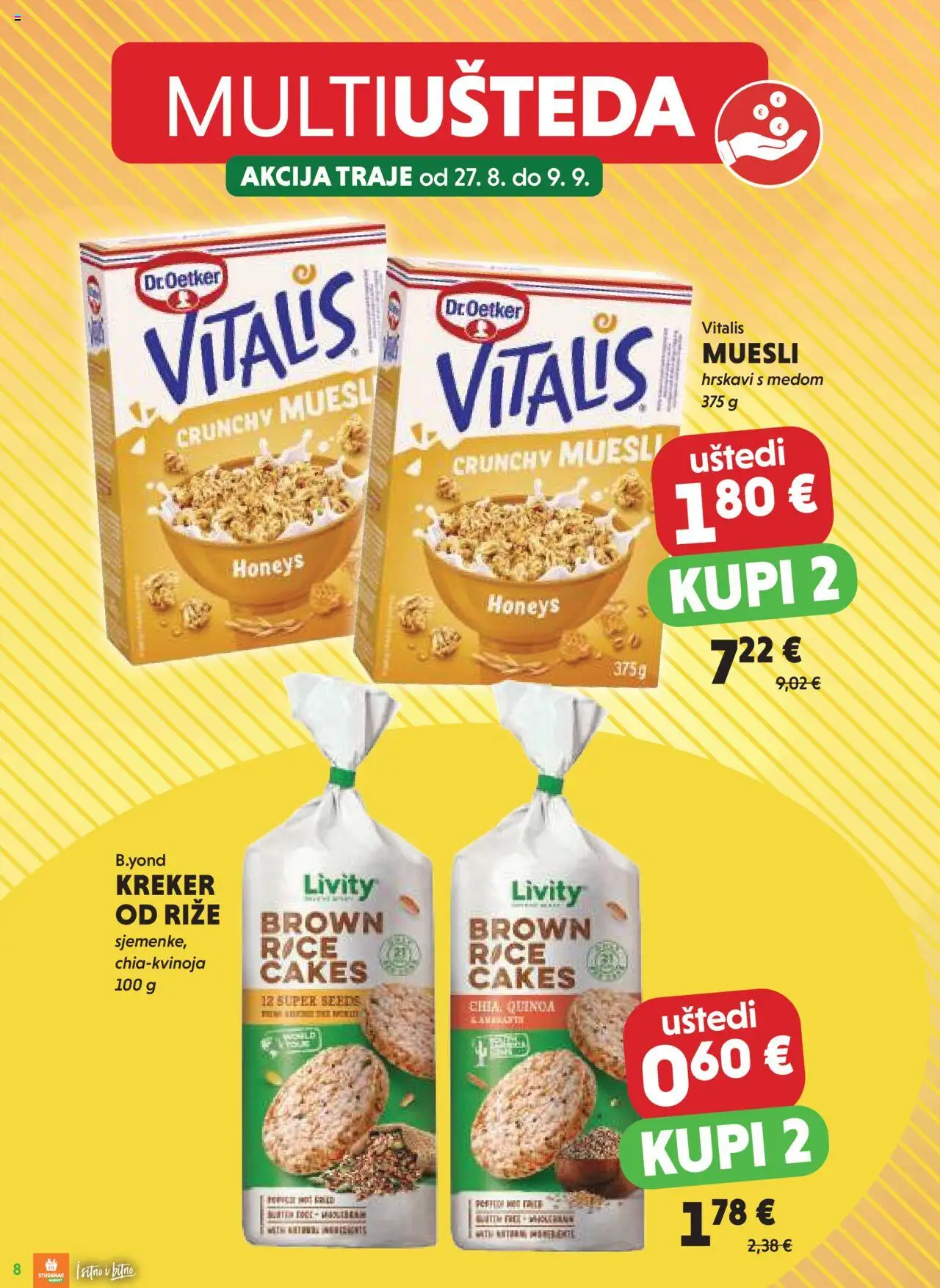 Studenac katalog | vrijedi od 27.08.2025 | Stranica: 8