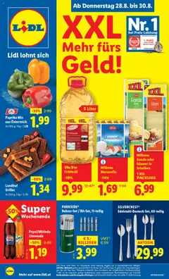 Vorschau von dem Prospekt - Lidl Flugblatt - Eisenstadt, Ebenfurth, Mattersburg gültig ab 28.08.2025
