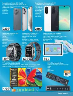KTC - Katalog tehnike i posuđa - Pregled kataloga iz trgovine KTC, vrijedi od 22.10.2025 | Stranica: 9 | Proizvodi: Smartwatch, Tablet, Tv, Mikrofon