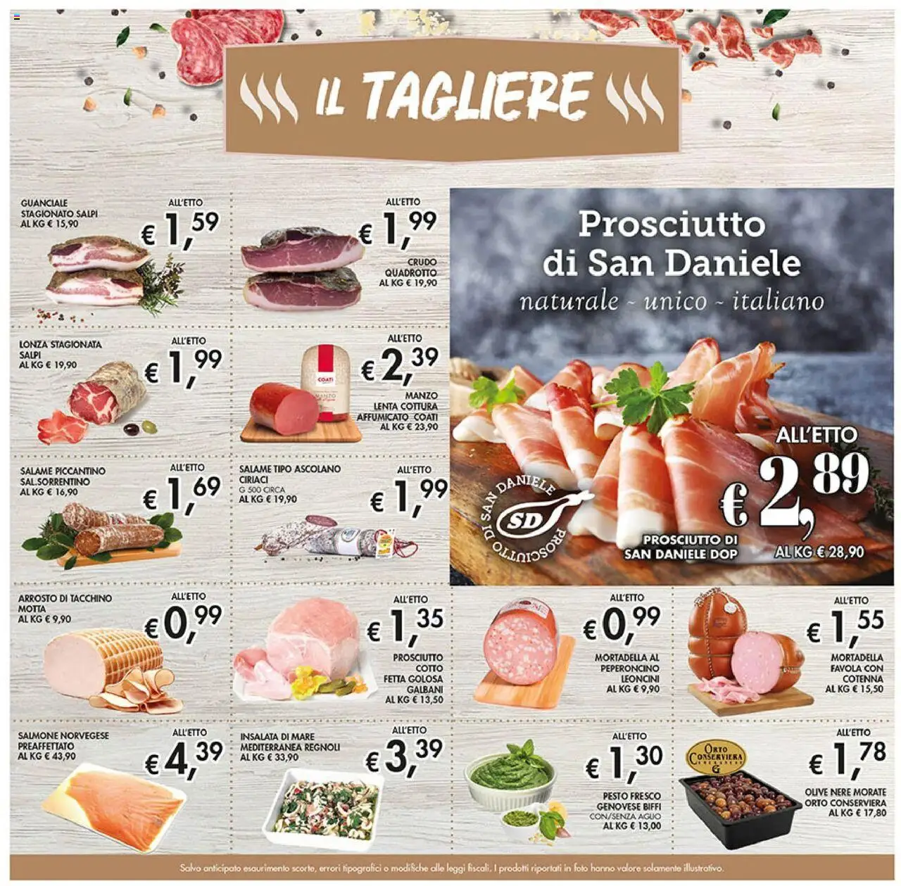 Volantino Coal del 14.08.2025 | Pagina: 7 | Prodotti: Arrosto, Salmone, Tacchino, Peperoncino