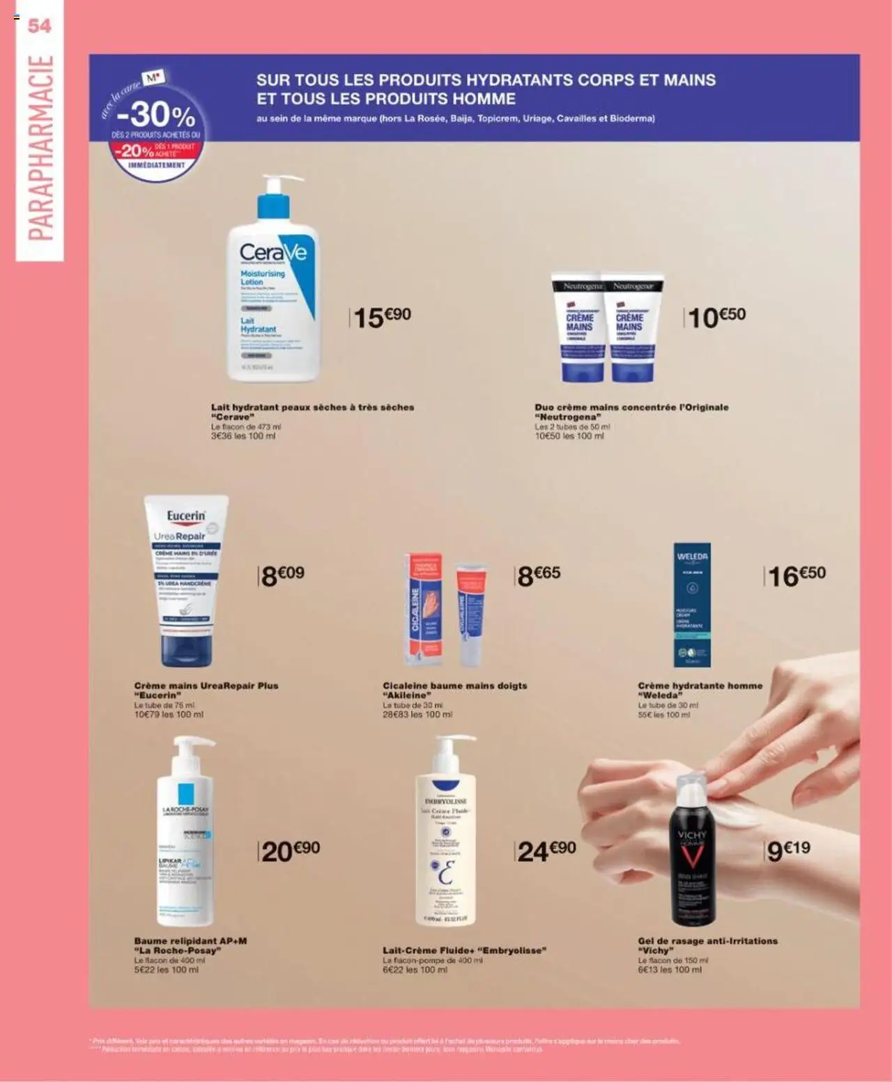  | Page: 54 | Produits: Body, Crème hydratante, Lait, Crème