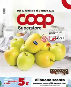 Anteprima del volantino COOP Superstore - Tradate catalogo valido a partire dal 19.02.2026