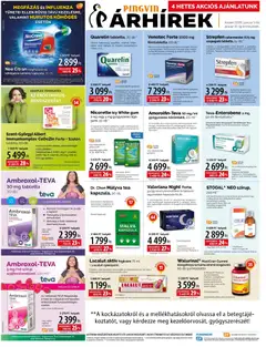 Pingvin Patika Akciós újság - amely érvényes a következő dátumtól: 01.01.2026 | Oldal: 6