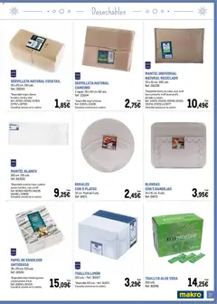 Vista previa Makro - Decoracion Navidad Península válido desde el 03.11.2025 | Página: 31 | Productos: Mantel, Chal, Bolsa