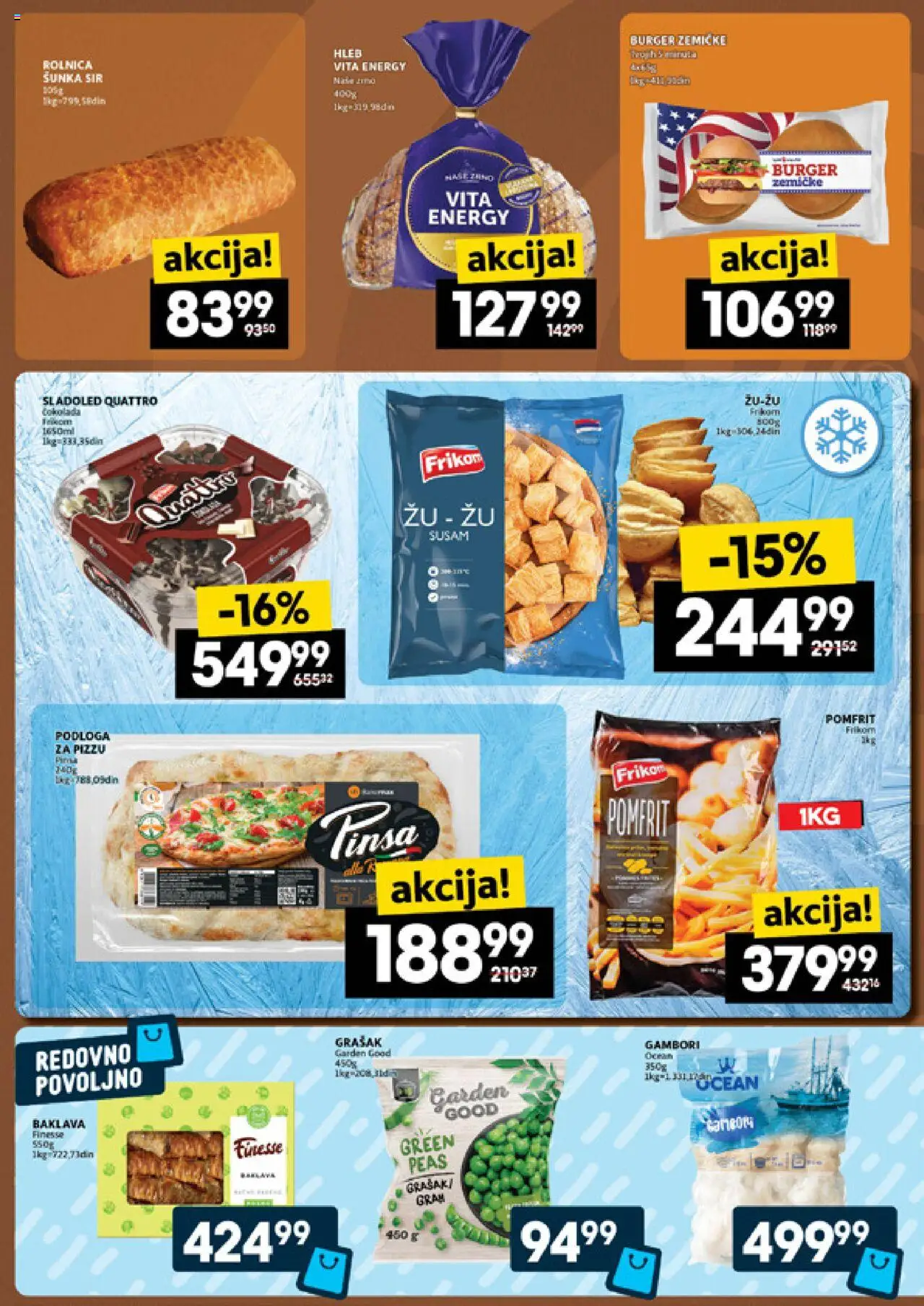 Idea katalog - važi od 09.10.2025 | Strana: 4 | Proizvode: Pomfrit, Sir, Čokolada, Šunka
