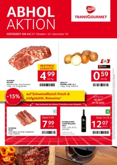 Transgourmet Flugblatt ab 26.10.2025 gültig