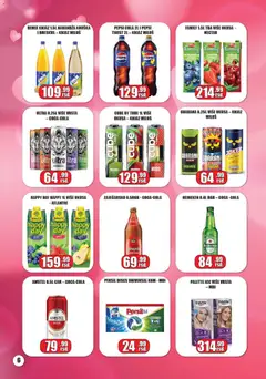 Gala MARKET katalog - pregled Gala MARKET kataloga - važi od 05.02.2026 | Strana: 6 | Proizvode: Jagoda, Amstel, Višnja, Persil