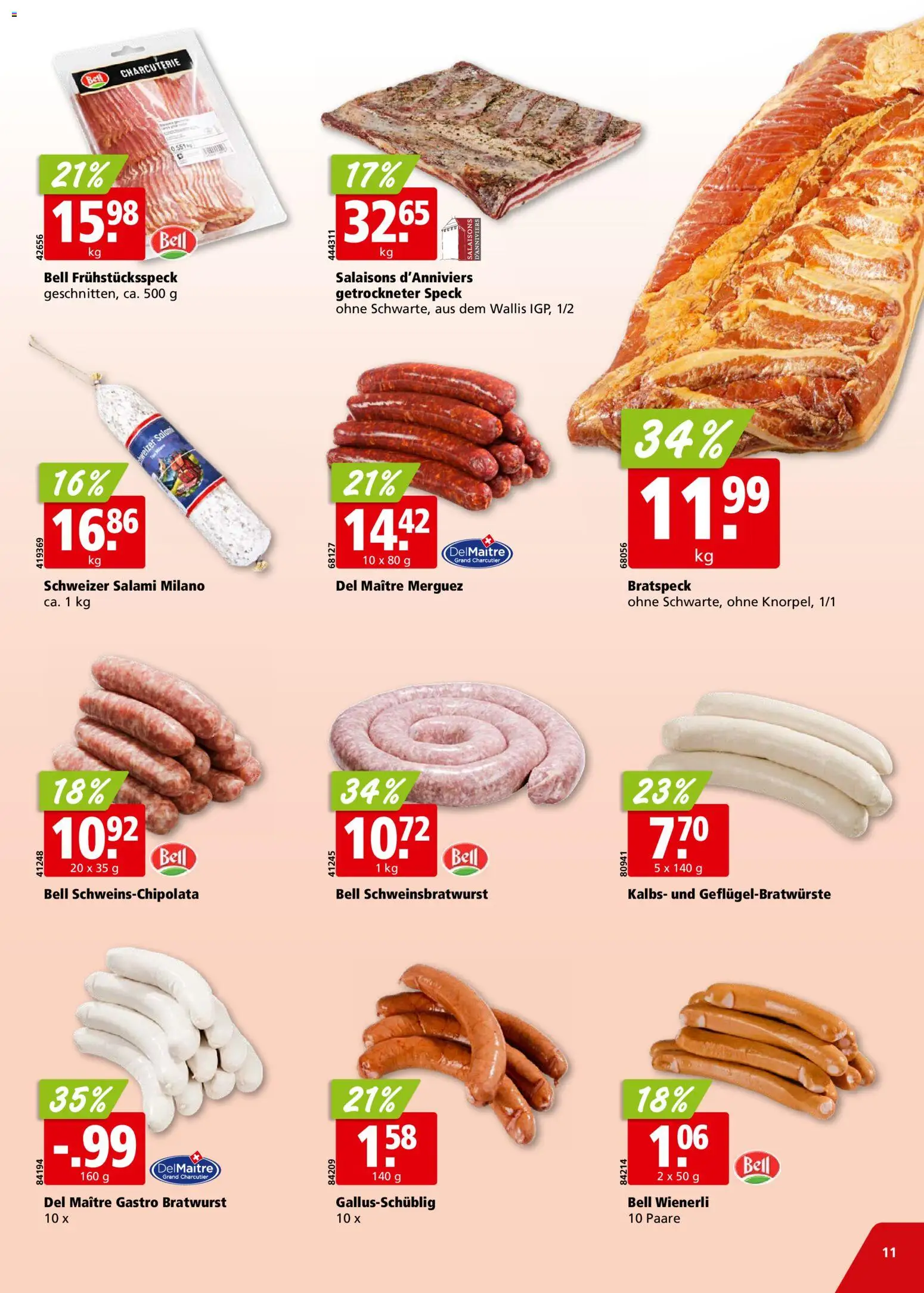 Aligro Aktionen – gültig ab 02.02.2026 | Seite: 11 | Produkte: Salami