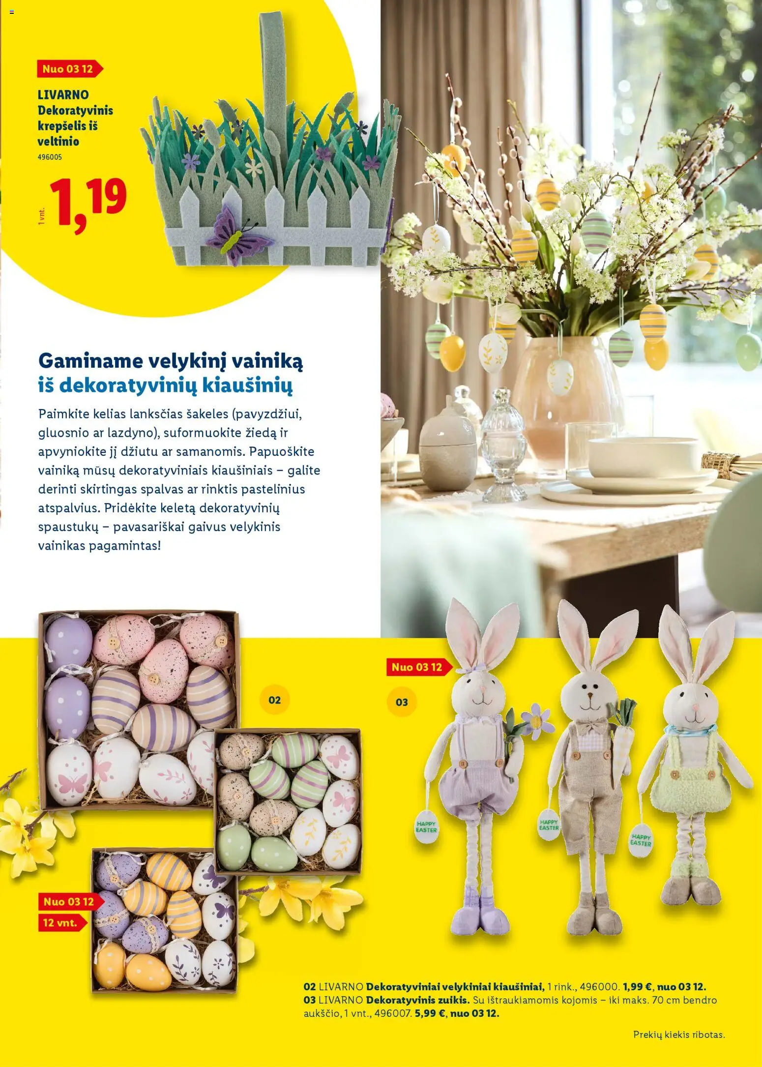 LIDL akcijos nuo 01.03.2026 | Puslapis: 29 | Prekių: Krepšelis