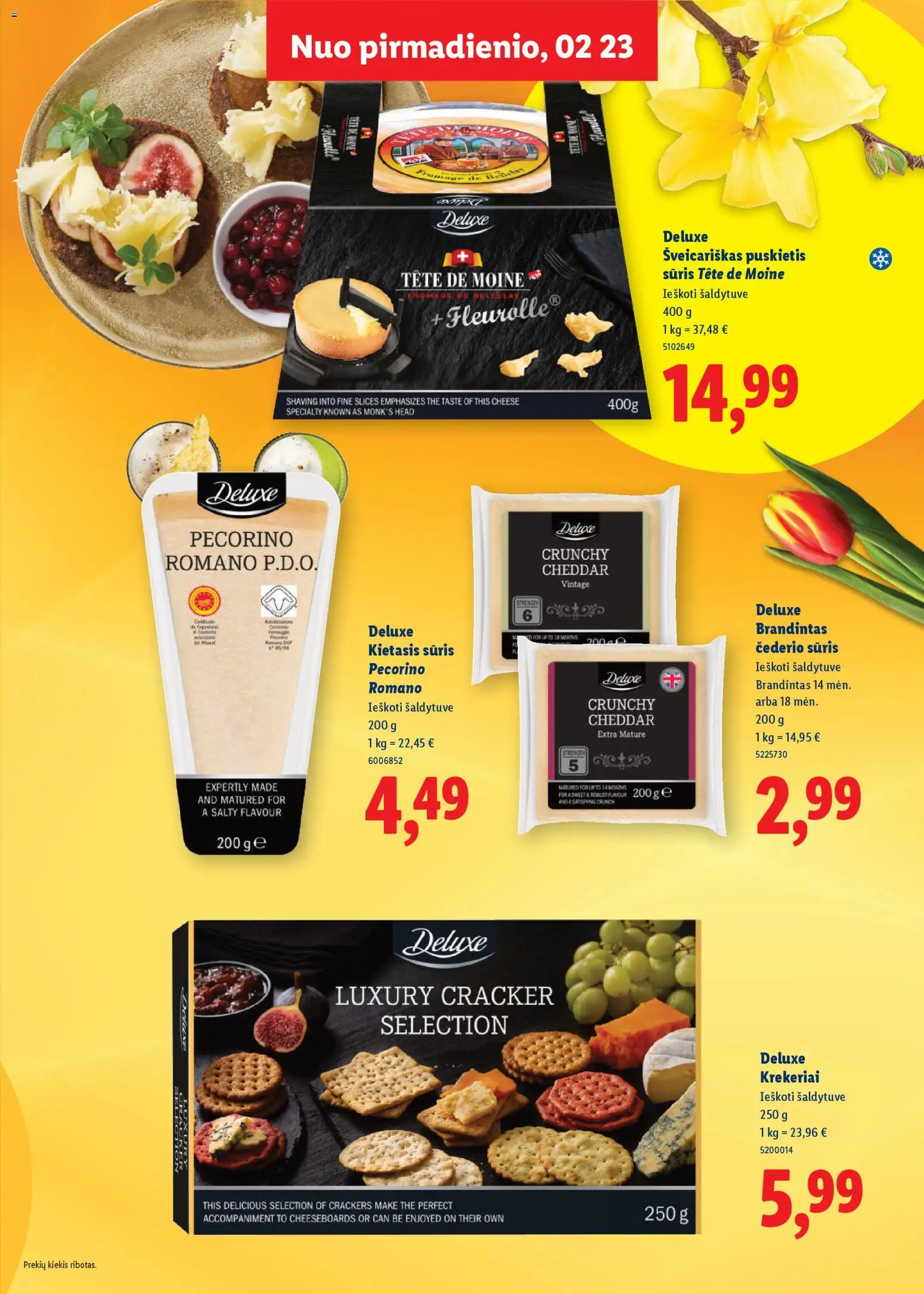 LIDL akcijos nuo 01.03.2026 | Puslapis: 29 | Prekių: Krepšelis