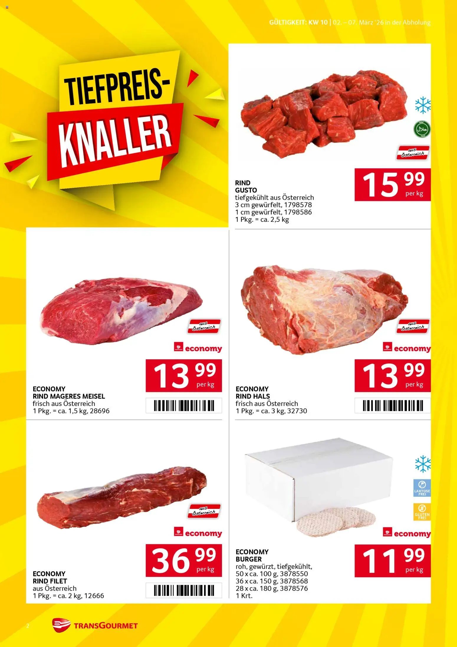 Transgourmet Flugblatt gültig ab 02.03.2026 | Seite: 2