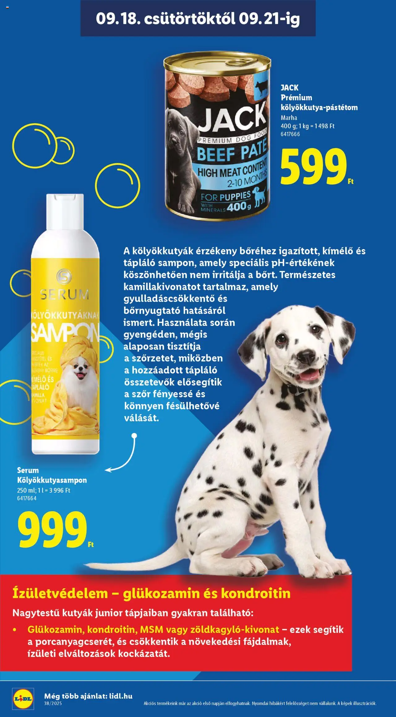 Lidl akciós ujság - amely érvényes a következő dátumtól: 18.09.2025 | Oldal: 34 | Termékek: Sampon
