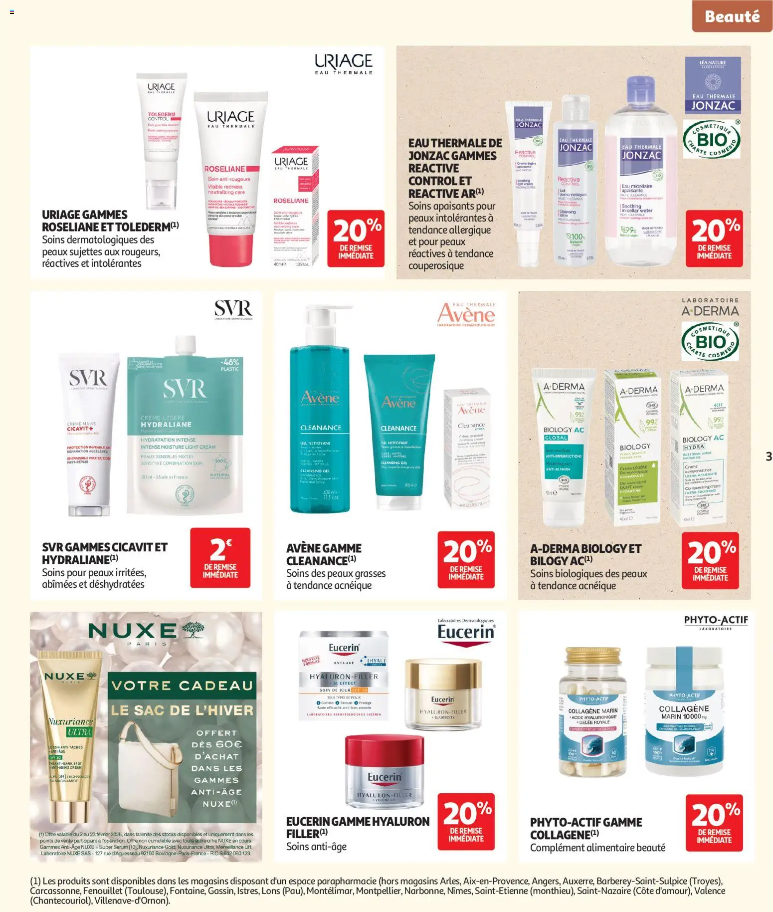 {H1} | Pagina: 3 | Producten: La, Gel, Crème