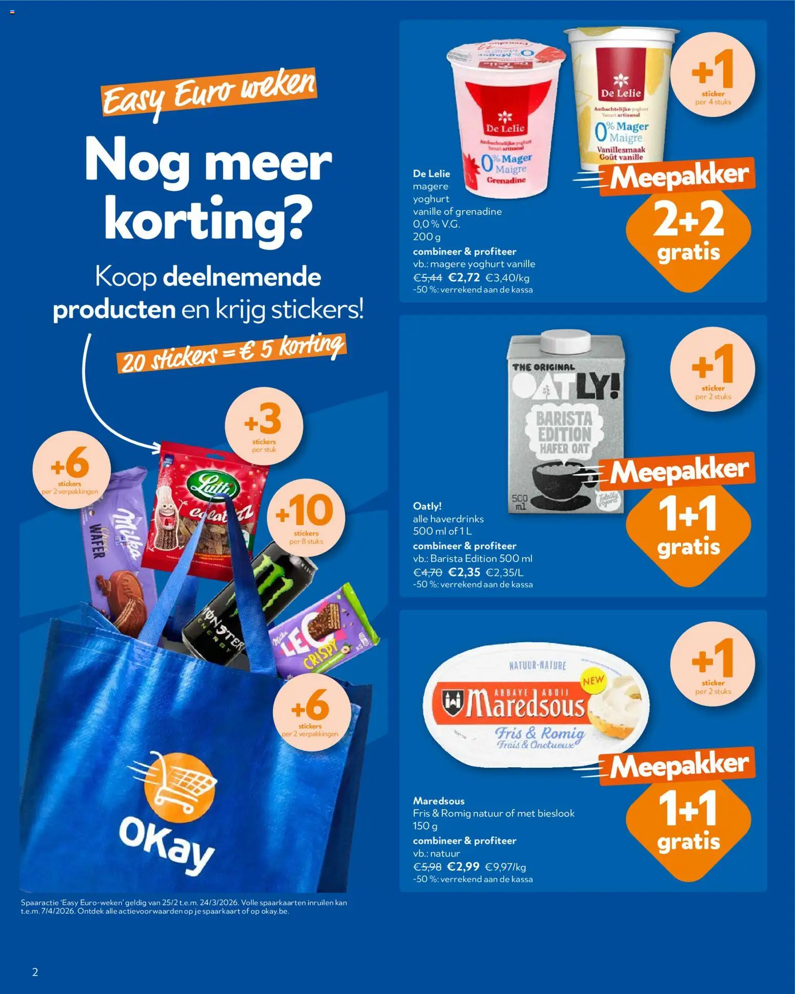 {H1} | Pagina: 2 | Producten: Stickers, Kan, Yoghurt