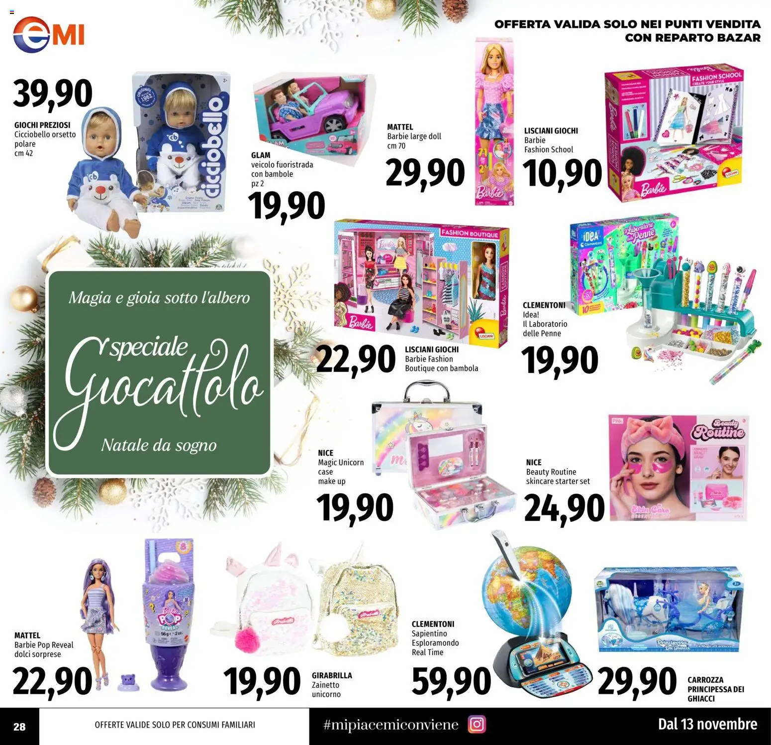 Volantino EMI del 13.11.2025 | Pagina: 28 | Prodotti: Penne