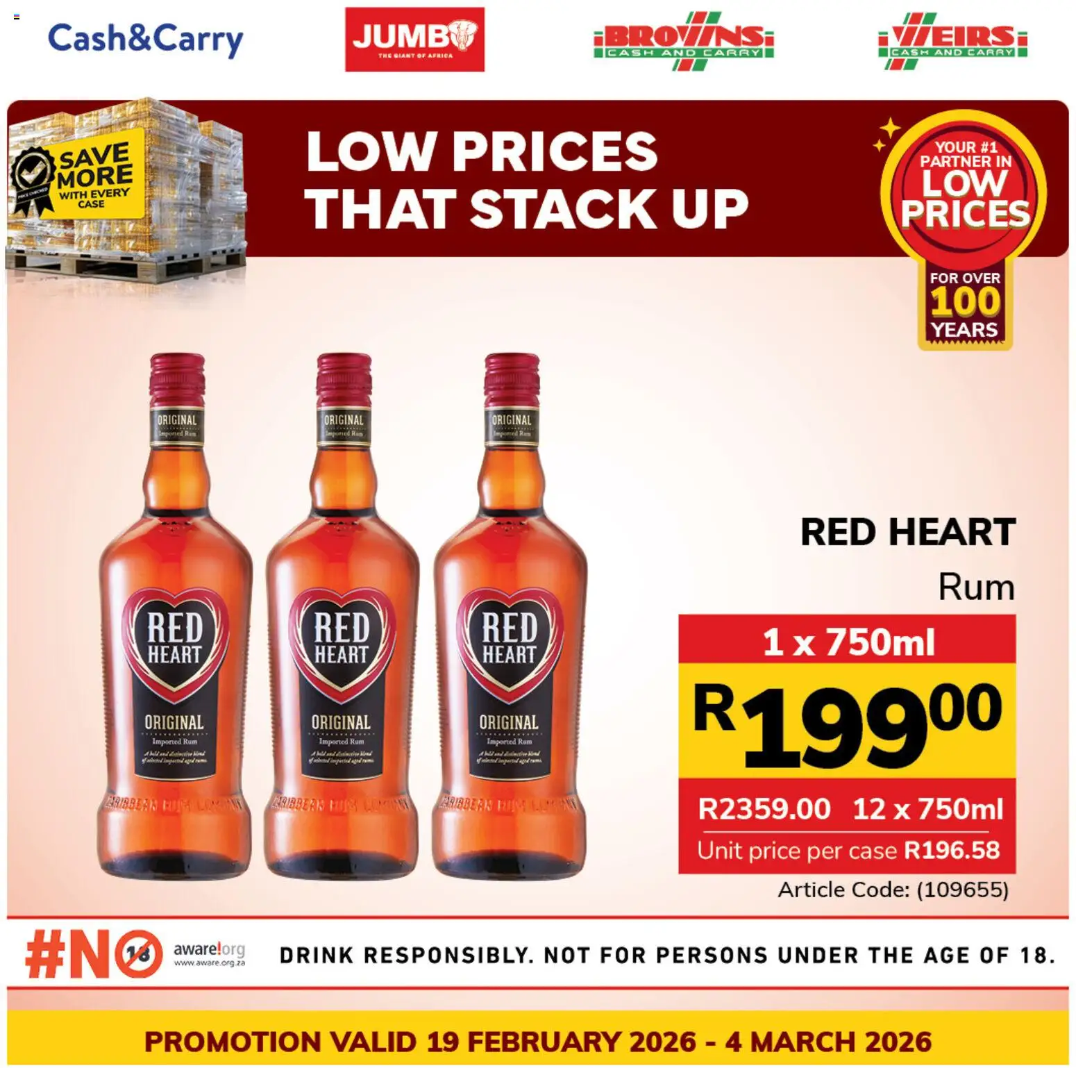 New Jumbo catalogue – valid from 19.02.2026 | Page: 7 | Products: Case, Rum