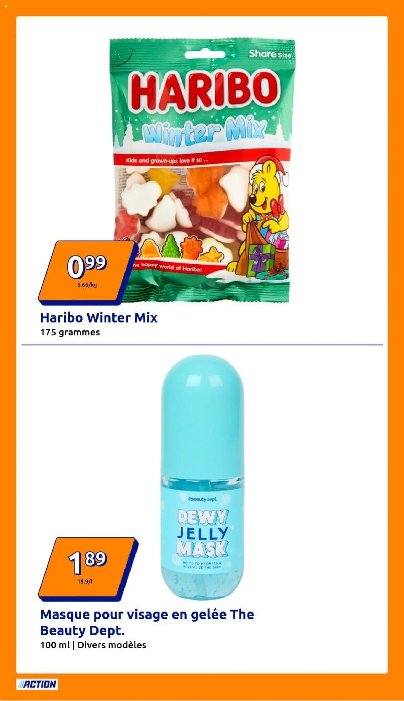 {H1} | Page: 14 | Produits: Masque, Thé, Gelée