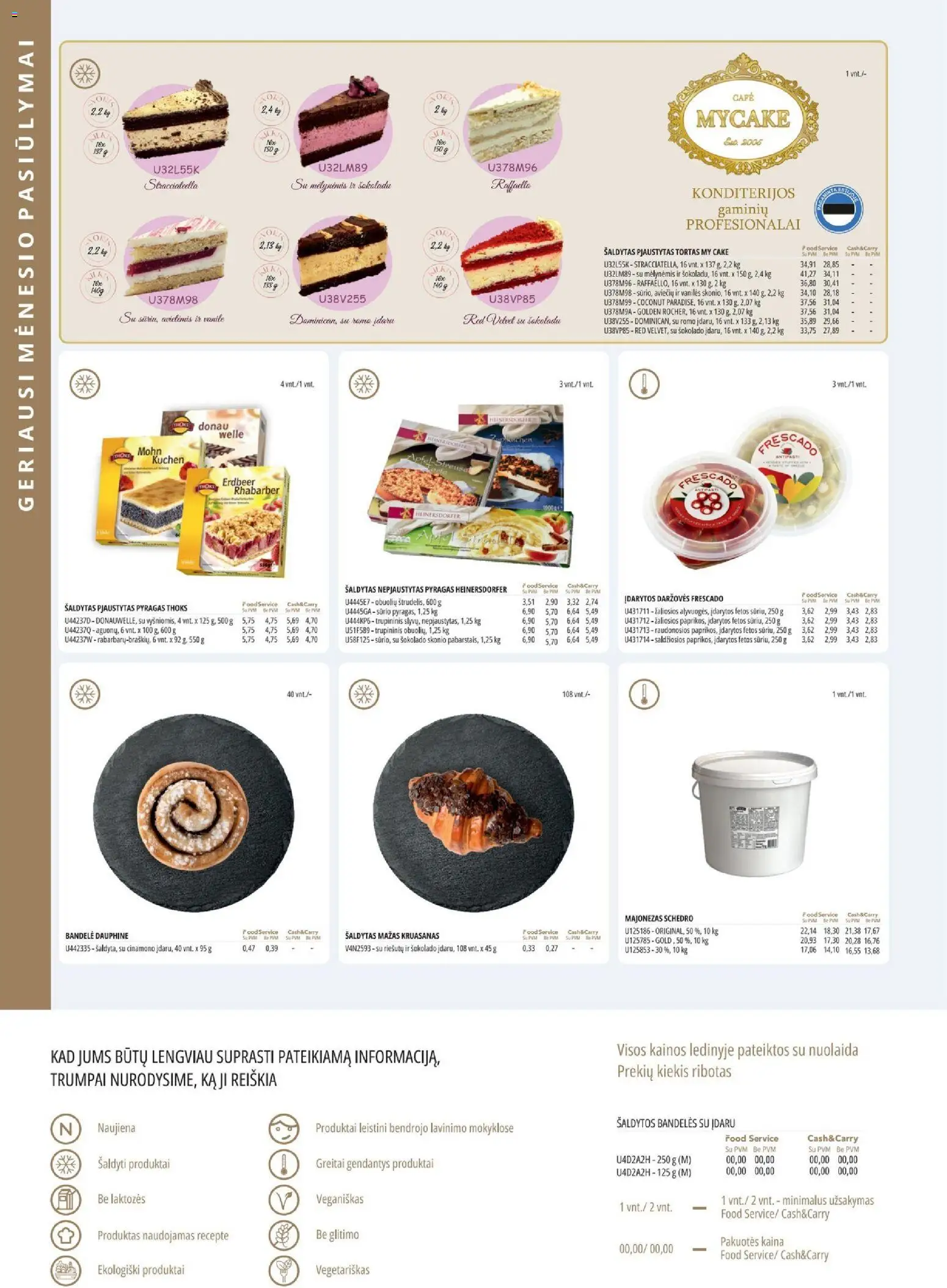 ePromo akcijos nuo 01.12.2025 | Puslapis: 2 | Prekių: Bandelė, Bandelės, Pyragas, Majonezas