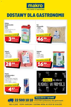 Pogląd oferty "Makro Gazetka - Dostawy dla gastronomii" - ważna od 05.08.2025
