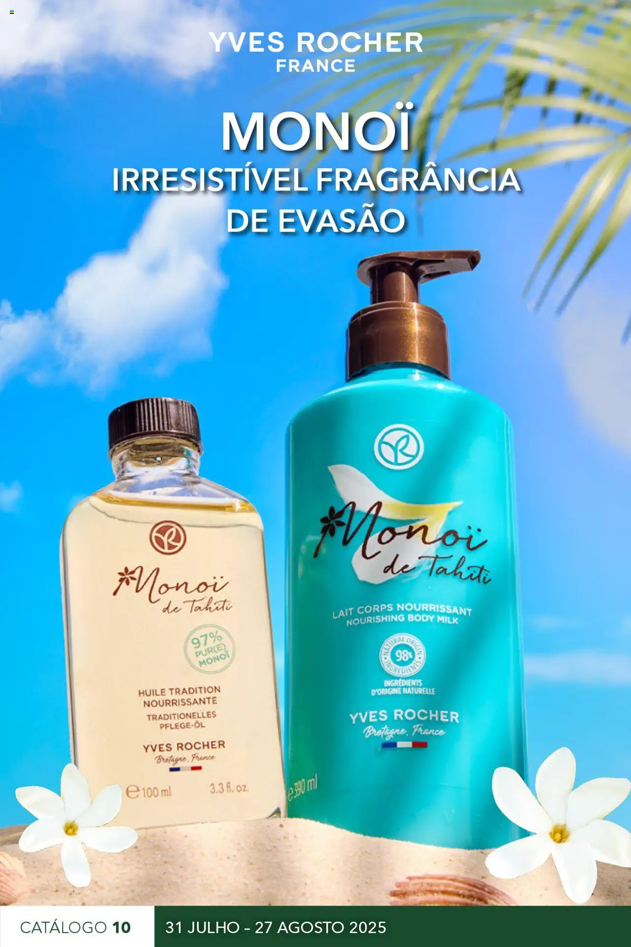 Yves Rocher catálogo 10 │ válido de 31.07.2025 | Página: 1 | Produtos: Fragrância