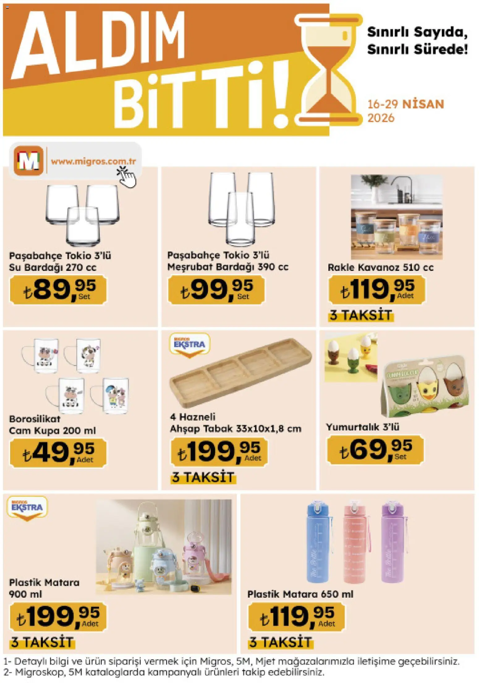 Migros Katalog - Migroskop - 16.04.2026 tarihinden itibaren geçerlidir | Sayfa: 147 | Ürünler: Su, Su bardağı