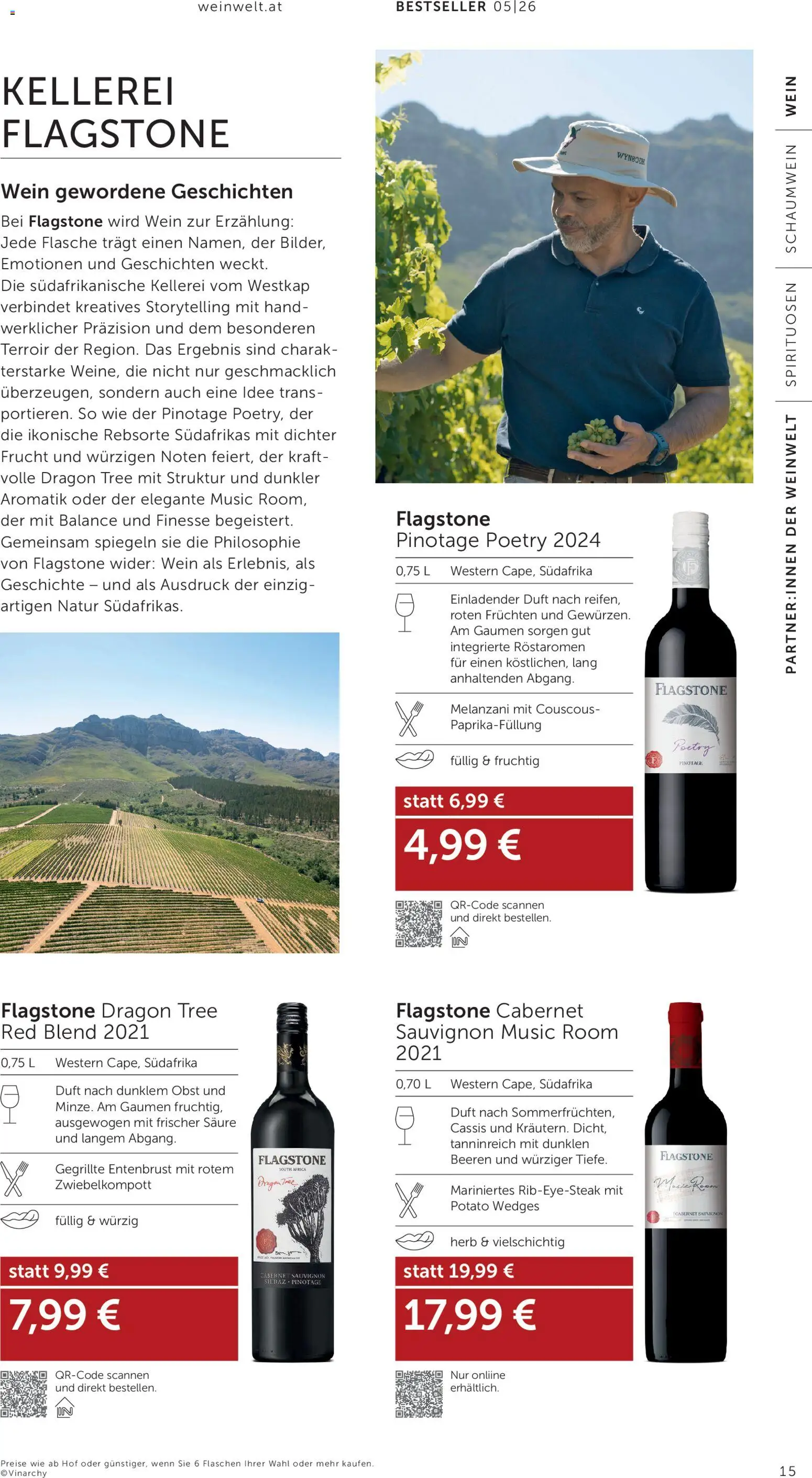 Interspar Wein Welt gültig ab 23.04.2026 | Seite: 15 | Produkte: Obst, Duft, Wein