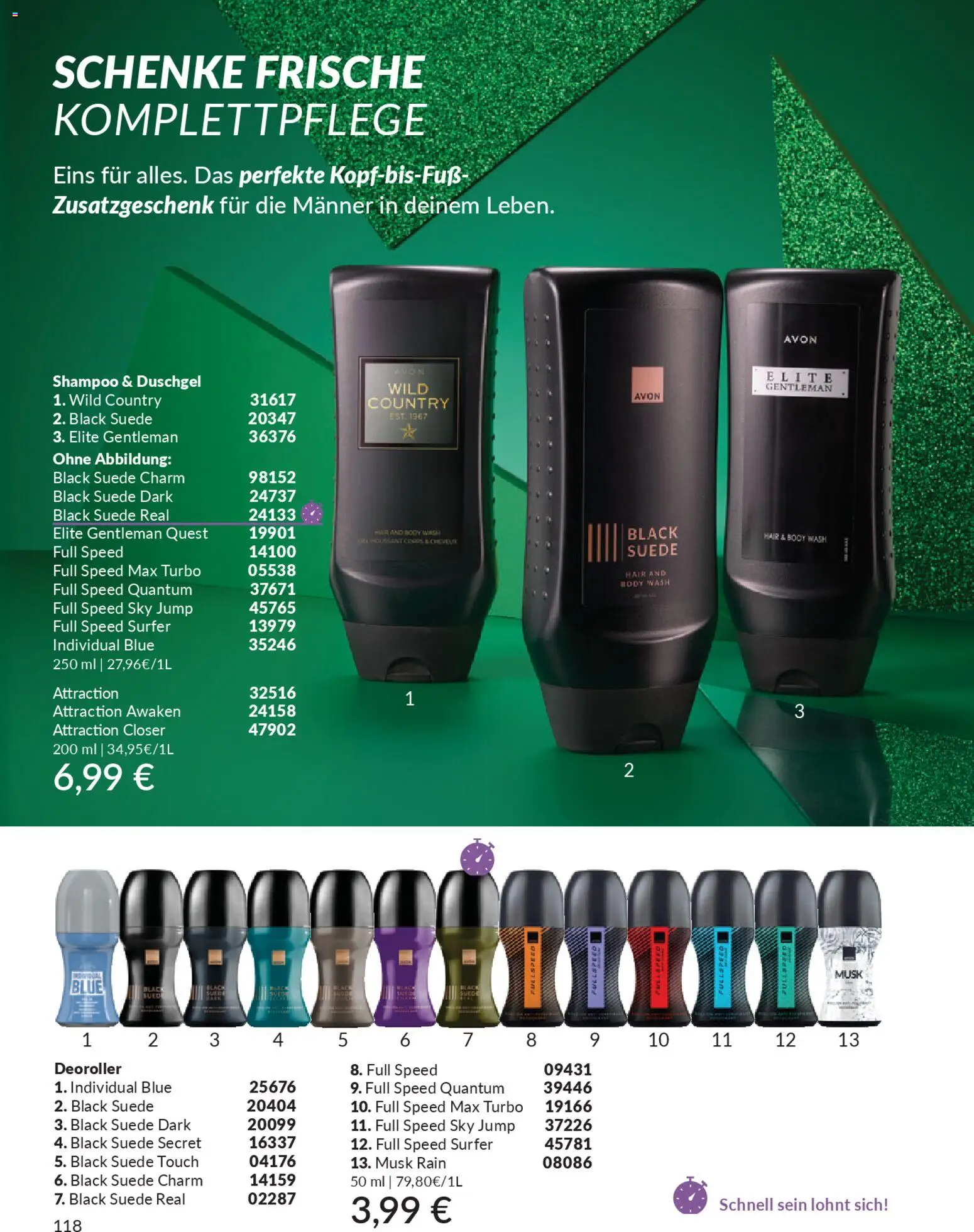 Avon - Black Friday – gültig ab 01.11.2025 | Seite: 120 | Produkte: Shampoo, Duschgel
