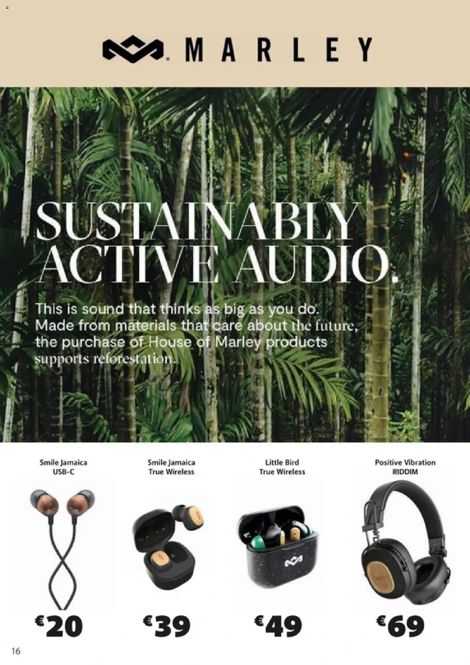 {H1} | Pagina: 16 | Producten: Audio