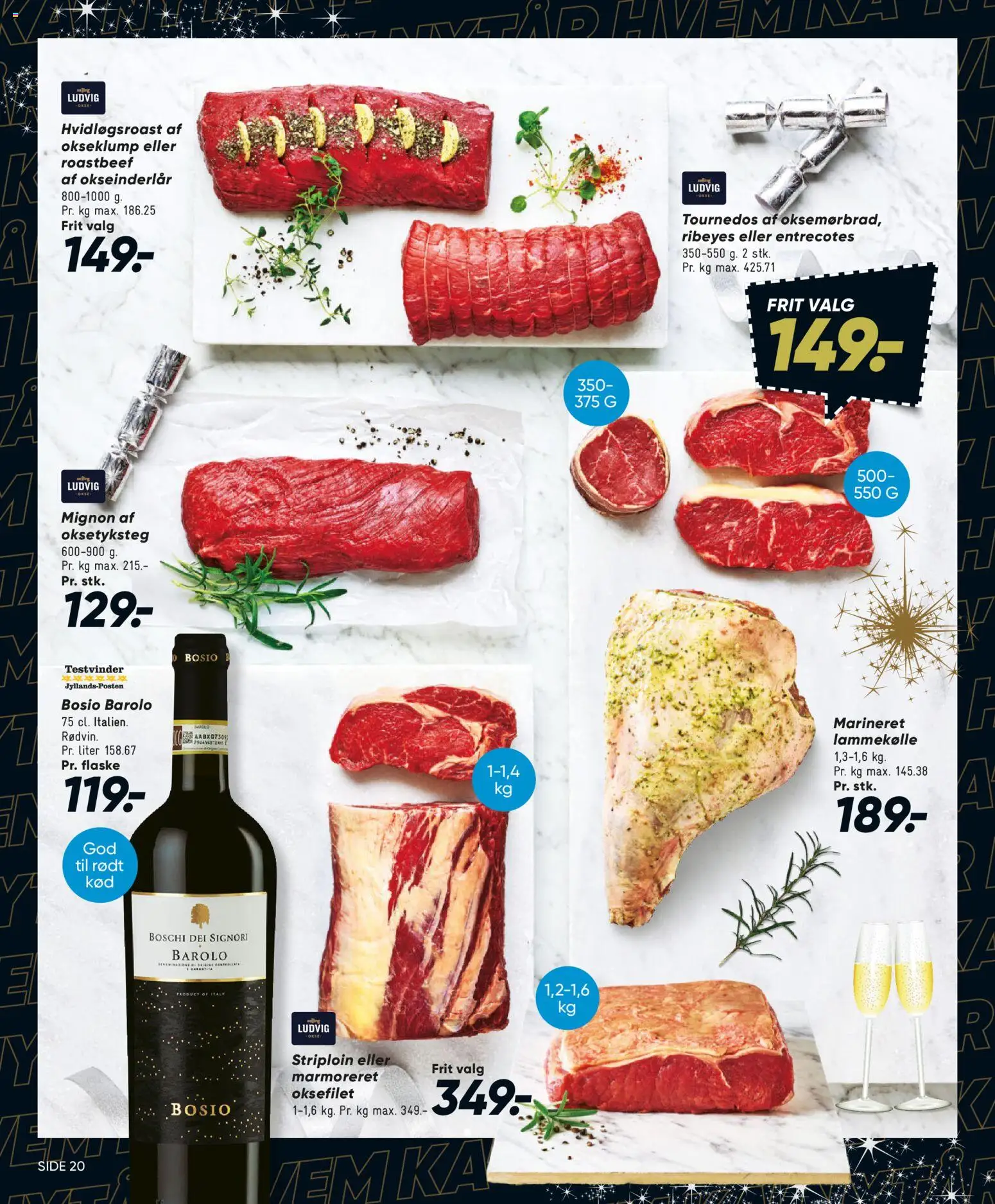 Bilka tilbudsavis – gyldig fra 25.12.2025 | Side: 21 | Produkter: Lammekølle, Roastbeef