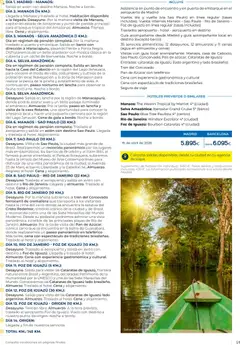 Vista previa Viajes El Corte Inglés Vacaciones Económicas válido desde el 22.10.2025 | Página: 91 | Productos: Pan, Navegación