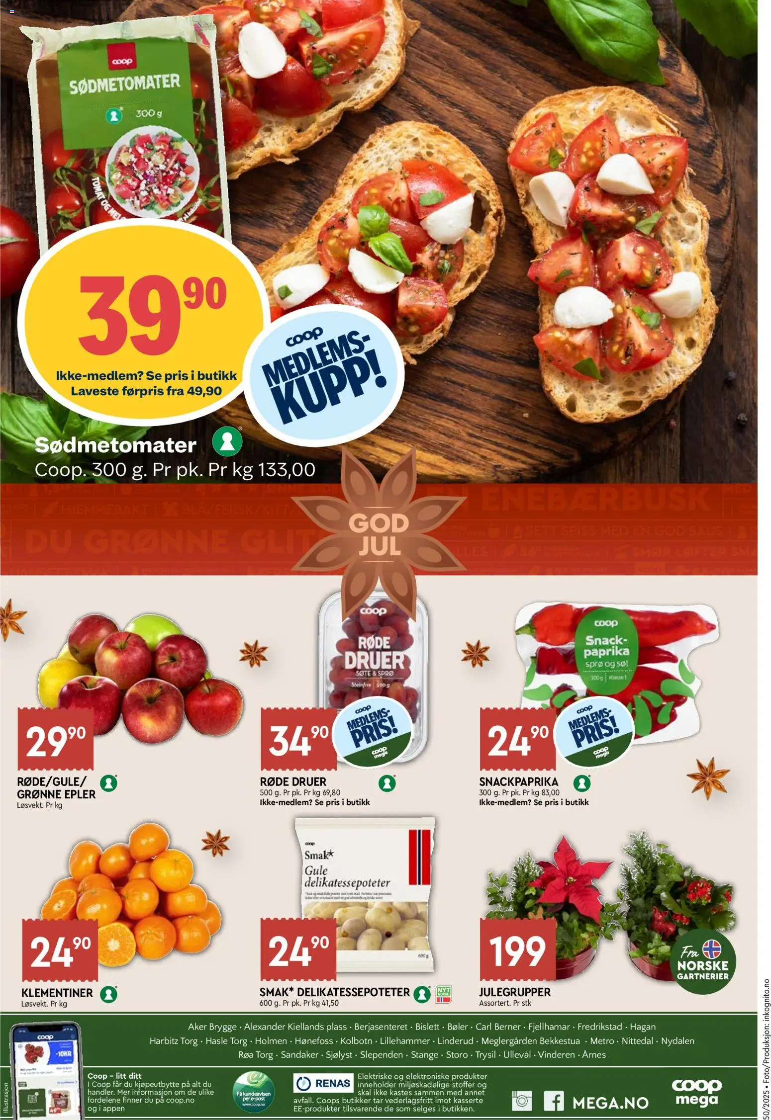 {H1} | Side: 8 | Produkter: Smør, Epler, Paprika, Saus