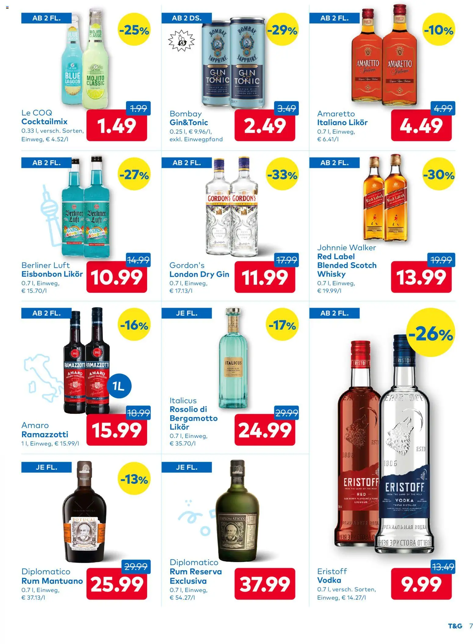 T&G - Tirol gültig ab 15.01.2026 | Seite: 7 | Produkte: Gin