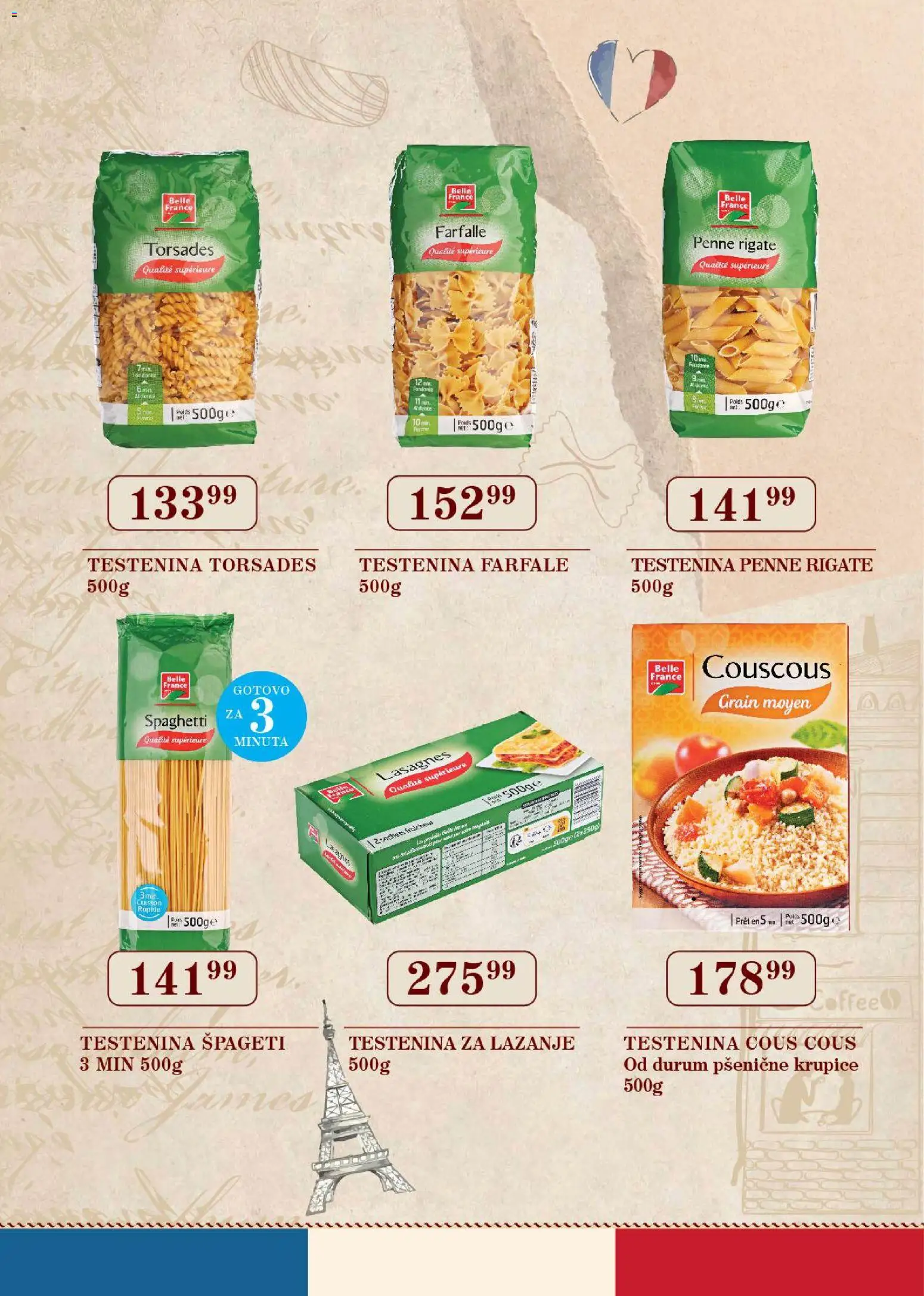 SuperVERO katalog - važi od 07.11.2025 | Strana: 16 | Proizvode: Testenina, Lazanje, Špageti