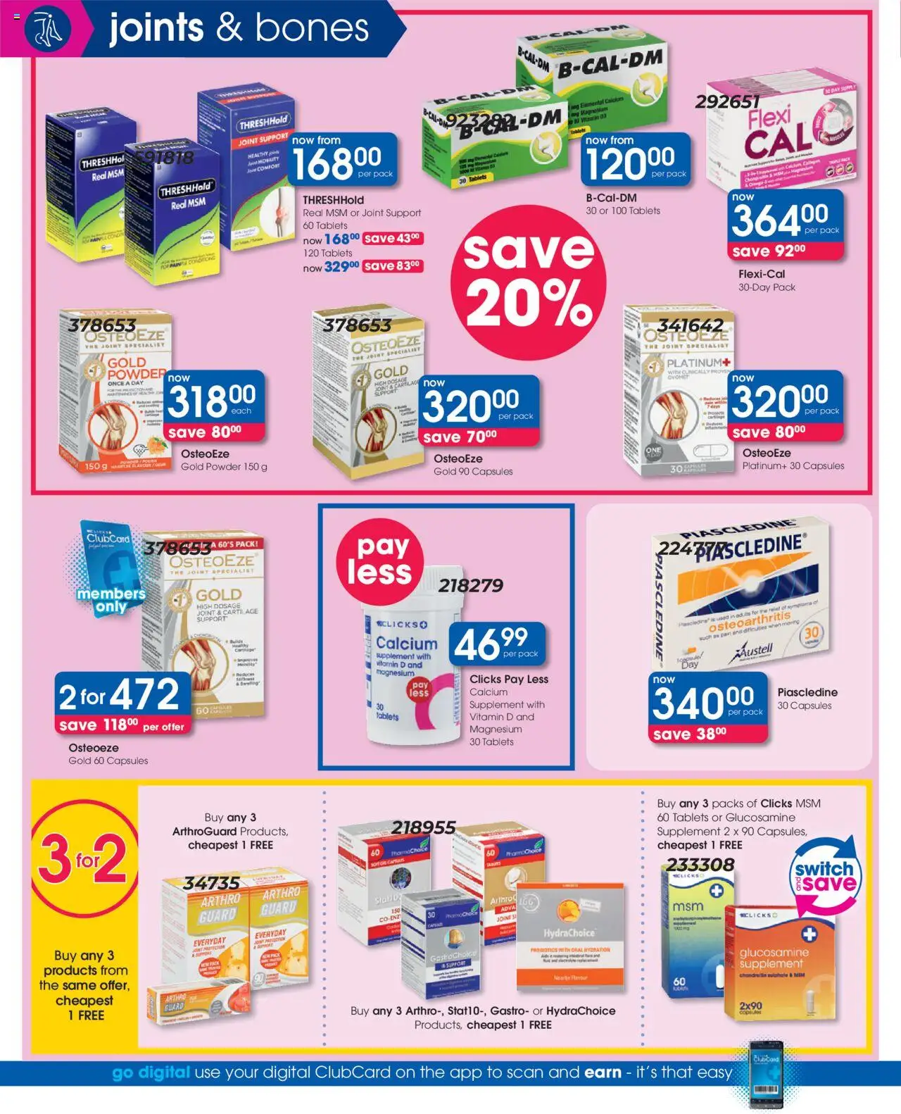 Clicks Specials │ valid from 21.08.2025 | Page: 18 | Products: Powder, Switch