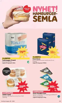 Hemköp - erbjudanden - Förhandsvisning av reklamblad från butik Hemköp aktuell från 16.02.2026 | Sida: 2