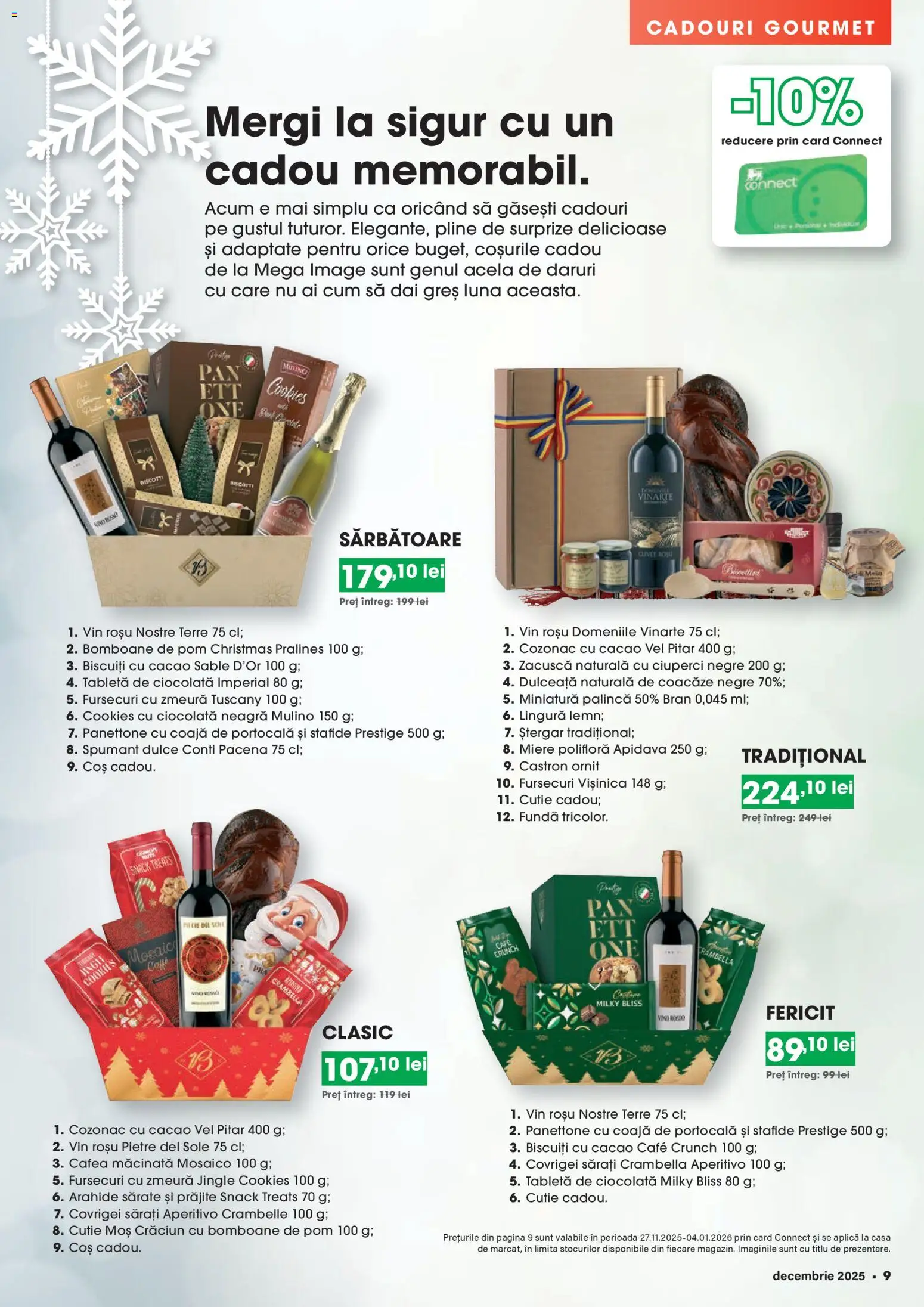 Noul catalog Mega Image – valabil de la 27.11.2025 | Pagină: 9 | Produse: Tabletă, Ciuperci, Ciocolată, Biscuiți