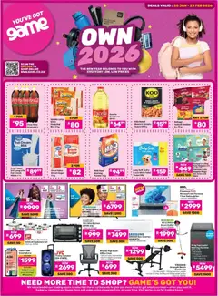 Game specials catalogue – valid from 20.01.2026