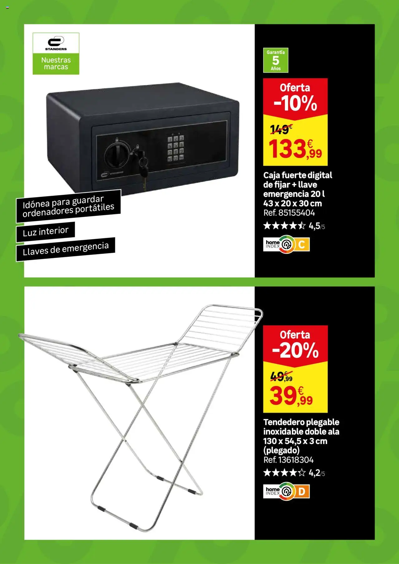 Leroy Merlin Black Friday │ válido desde el 21.10.2025 | Página: 72 | Productos: Tendedero, Caja