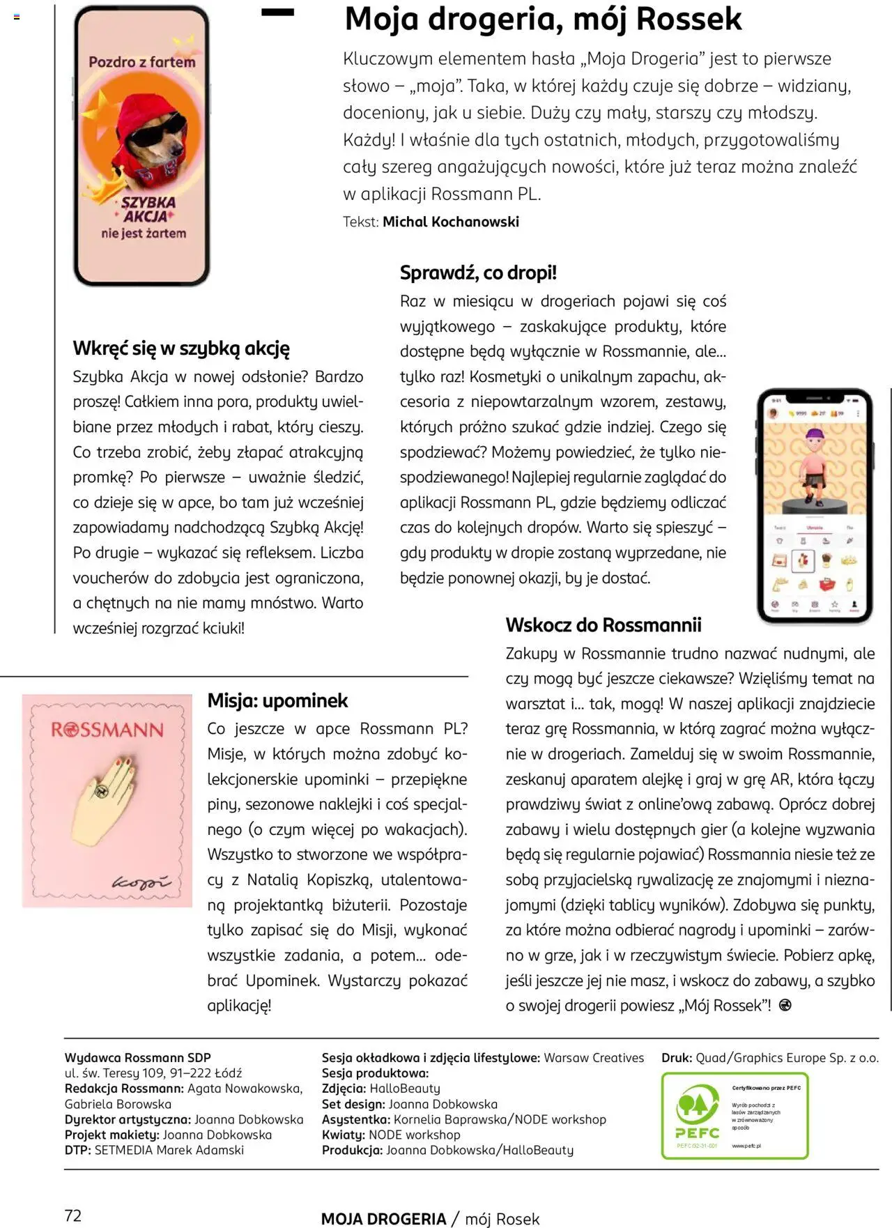 Rossmann Gazetka - Magazyn Moja Drogeria od 17.07.2025 | Strona: 74 | Produkty: Drogeria, Kosmetyki, Naklejki, Kwiaty