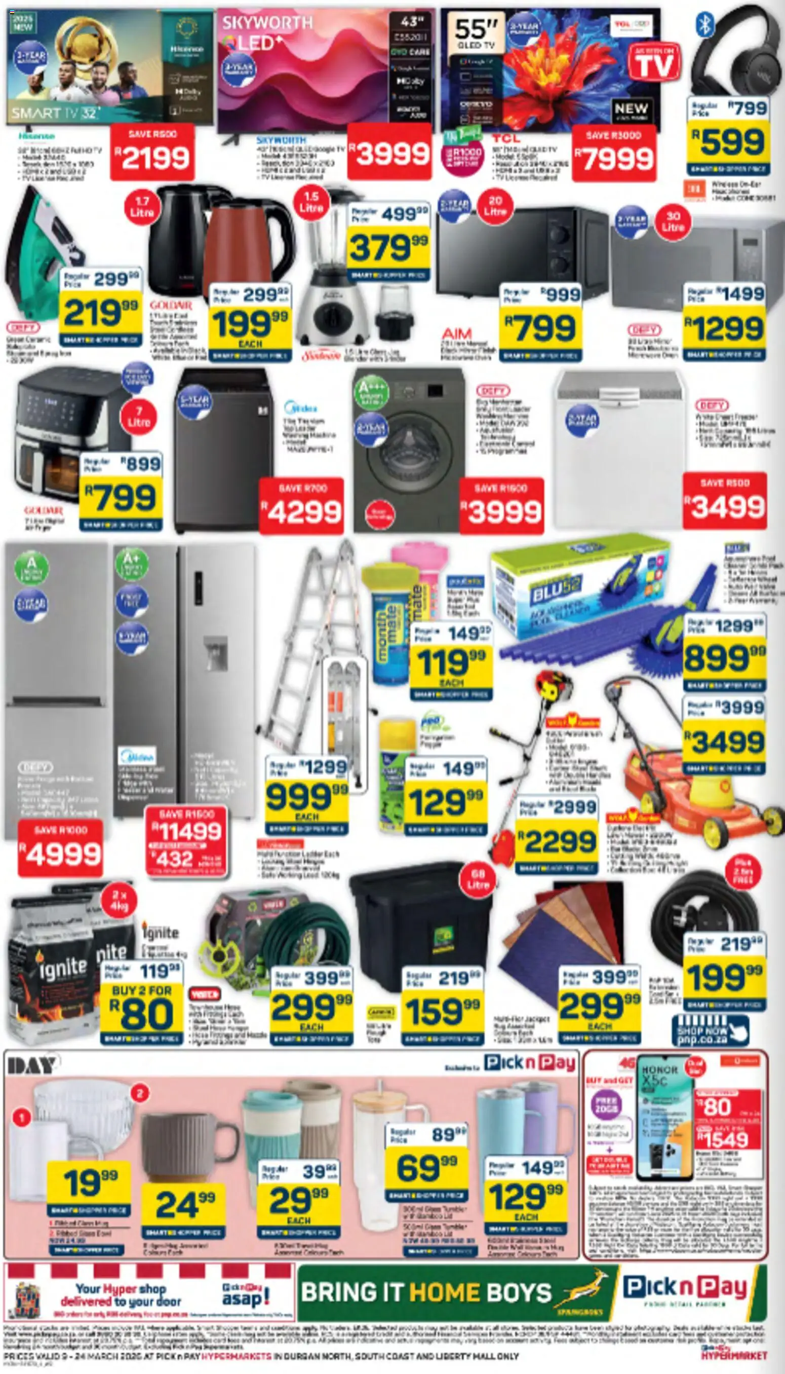 New Pick n Pay catalogue – valid from 09.03.2026 | Page: 4 | Products: TV