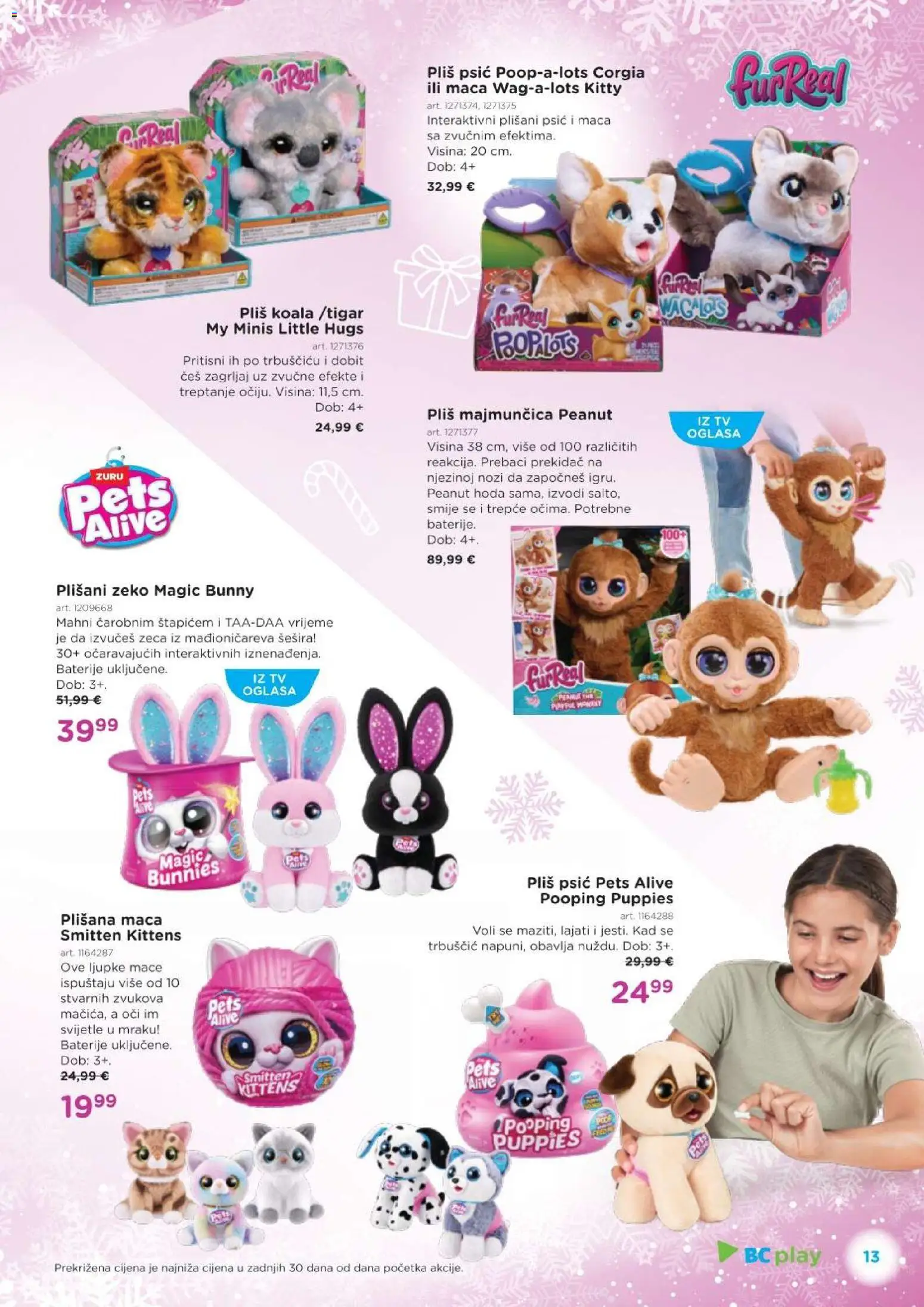 Baby Center katalog | vrijedi od 03.12.2025 | Stranica: 13 | Proizvodi: Baterije, Tv