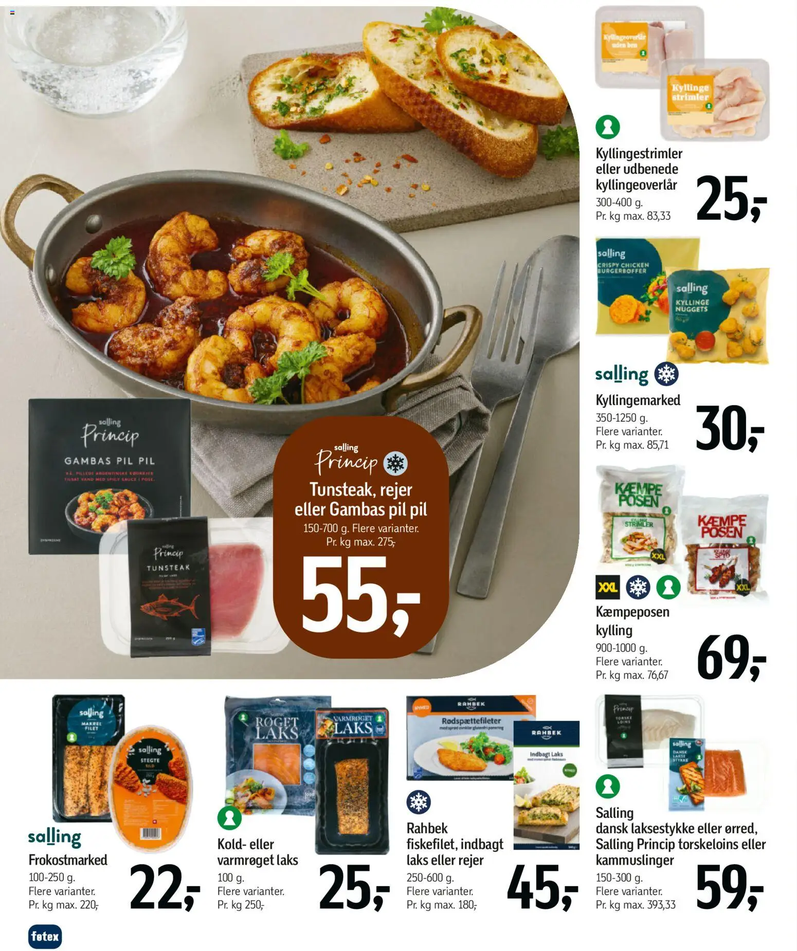 Føtex tilbudsavis – gyldig fra 16.01.2026 | Side: 26 | Produkter: Nuggets, Rejer