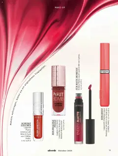 dm drogerie Prospekt 	 ab 01.10.2025 gültig | Seite: 19 | Produkte: Lippenstift, Lipgloss