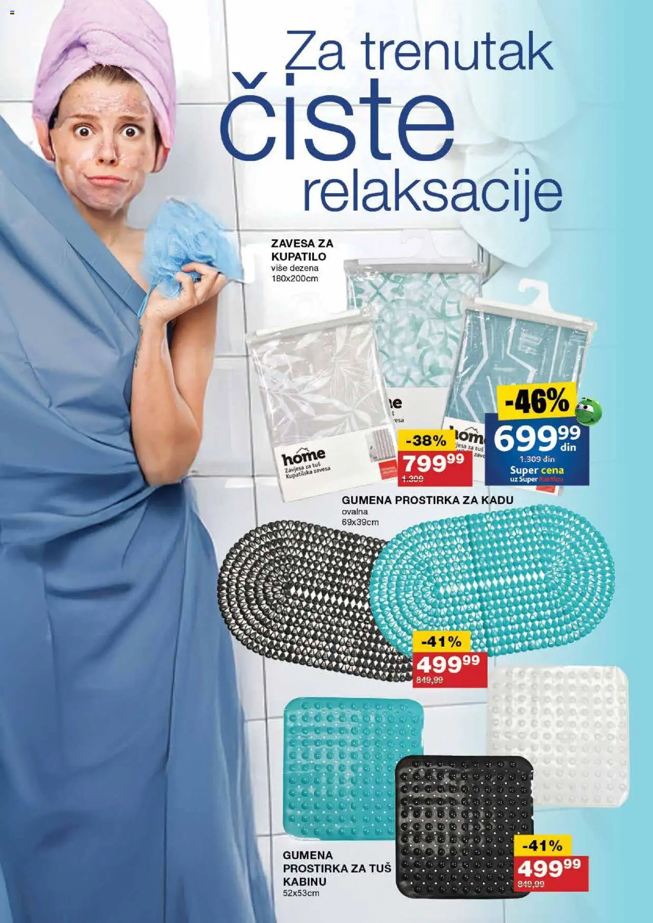 Idea katalog - važi od 31.07.2025 | Strana: 10 | Proizvode: Kupatilo, Tuš, Zavesa