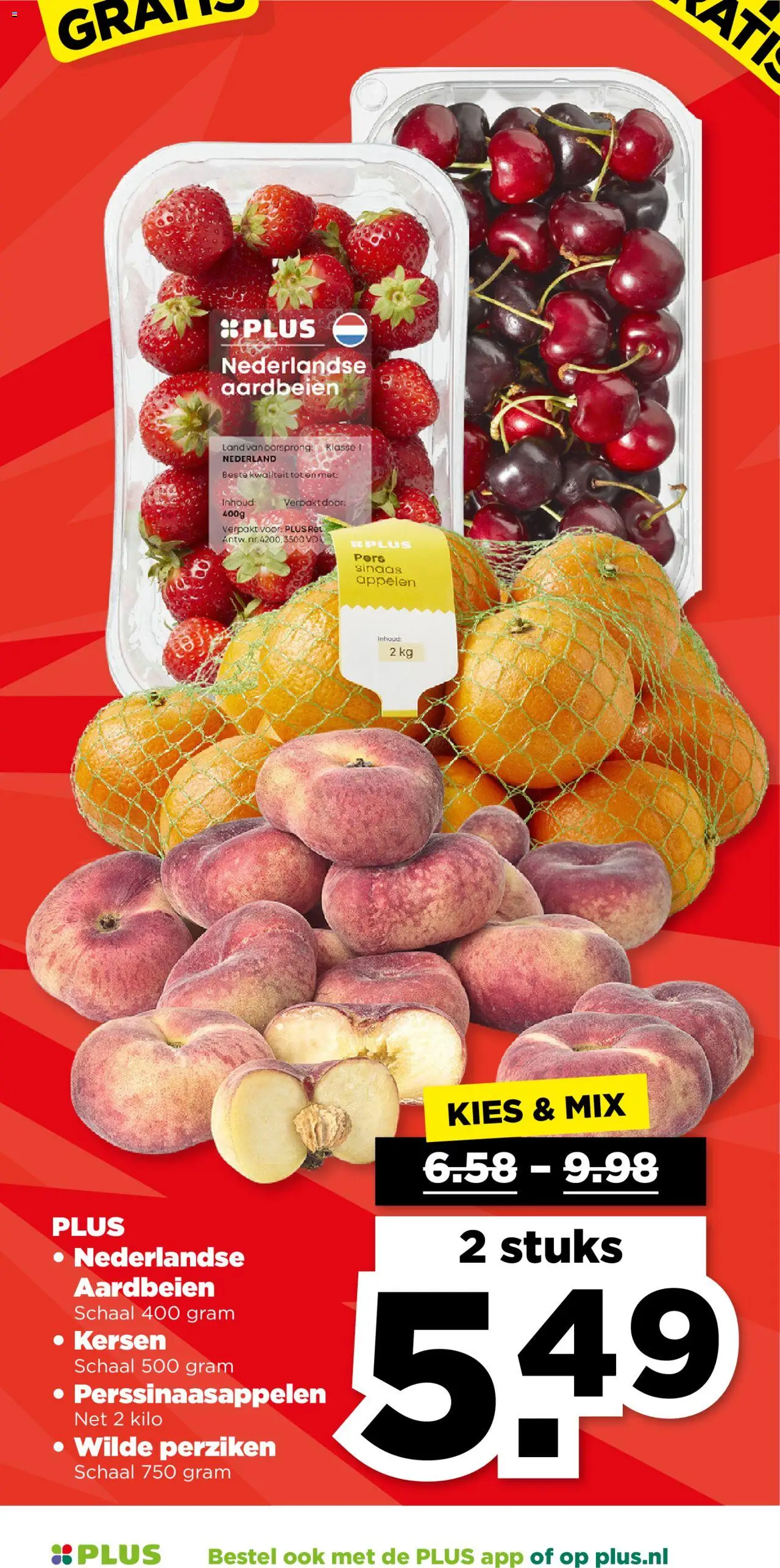  | Pagina: 5 | Producten: Kersen, Aardbeien, Schaal, Perziken