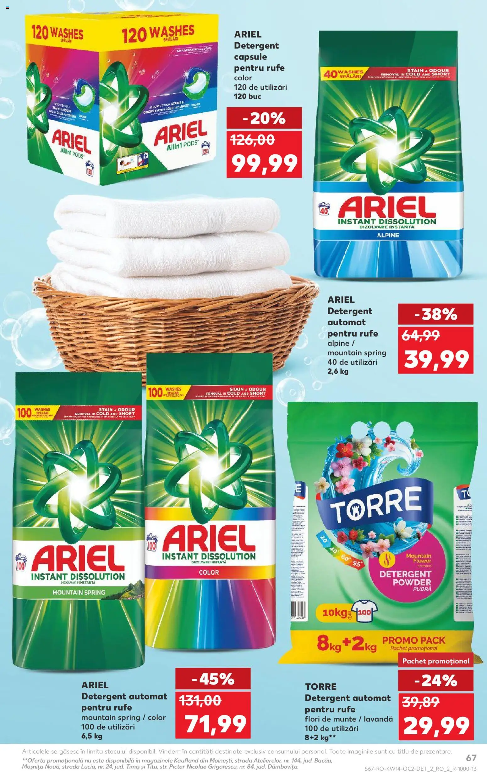 Noul catalog Kaufland – valabil de la 01.04.2026 | Pagină: 67