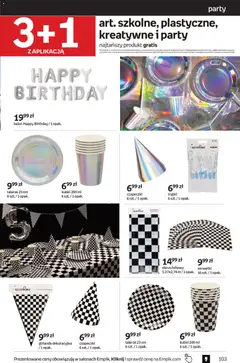 Pogląd oferty "Empik Black Friday" - ważna od 29.10.2025 | Strona: 103 | Produkty: Talerze, Kwiaty