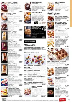 Thiriet - Prévisualisation de Thiriet Catalogue livraison à domicile valide à partir de 31.01.2026 | Page: 81 | Produits: Réfrigérateur, Œufs, Café, Crème