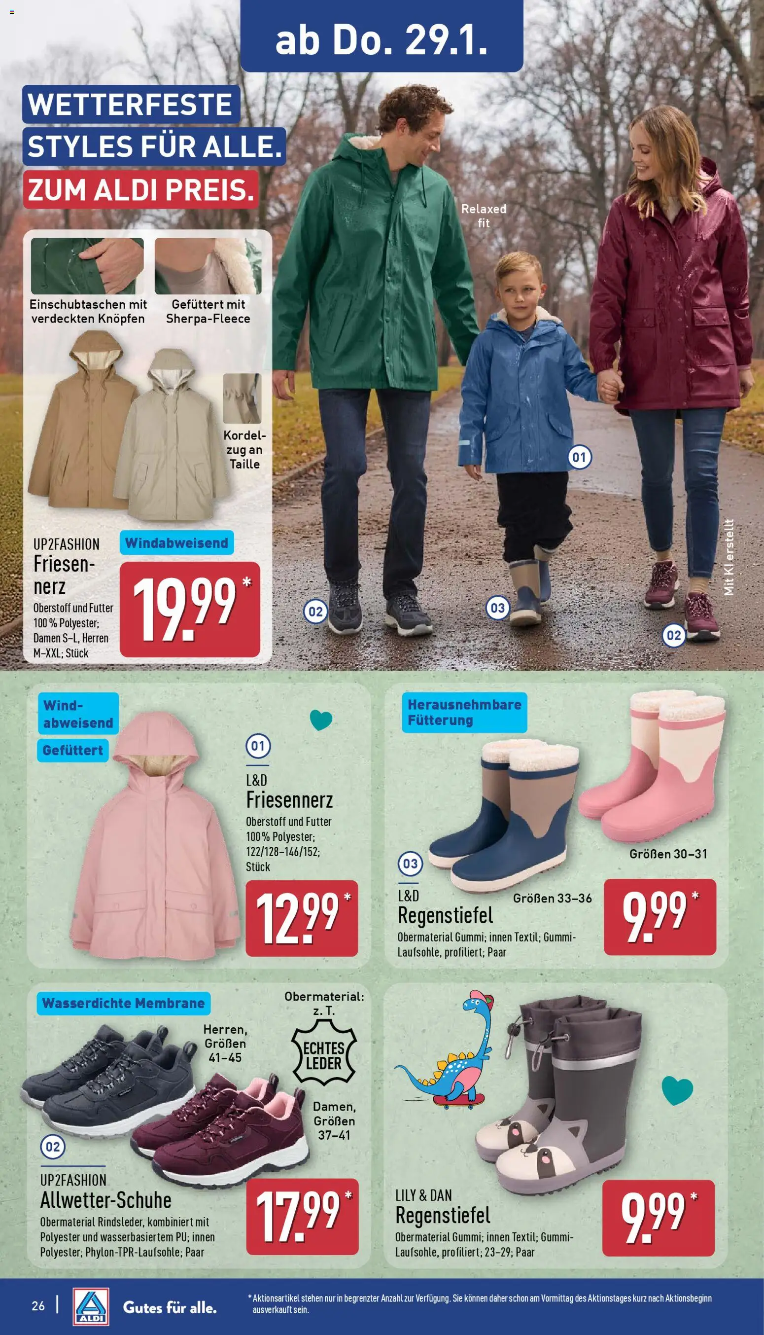 Aldi Prospekt 	 – gültig ab 26.01.2026 | Seite: 28 | Produkte: Up2fashion
